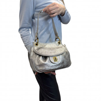 Сумка Plinio Visona 24551 Metallic ACCIAIO