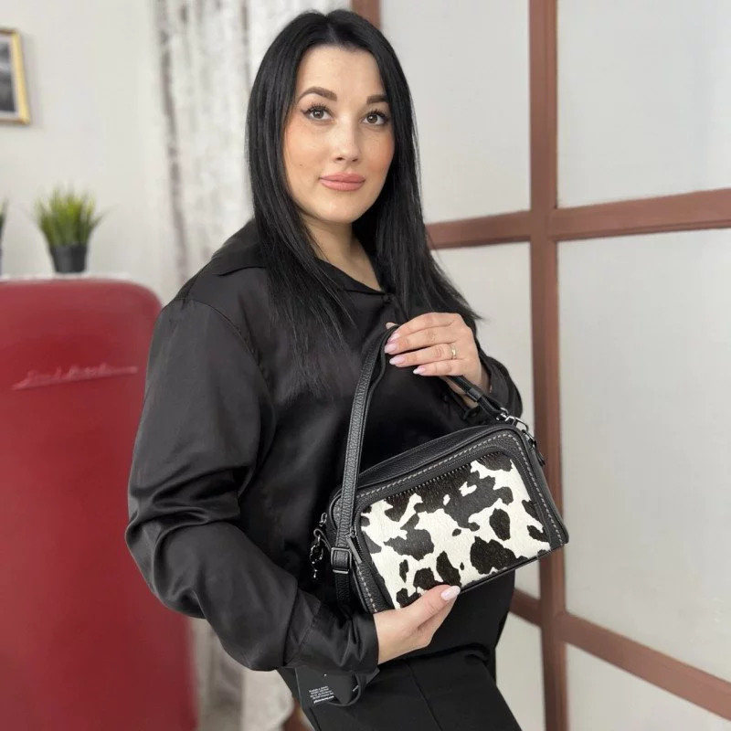 Сумка Plinio Visona 24594 Pony MUCCA Сумка Plinio Visona 24594 Pony MUCCA