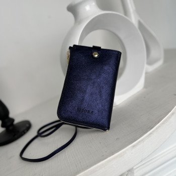 Сумка для телефона Plinio Visona 20635 Metallic BLU