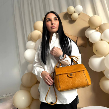 Сумка Visona 21570 Queen SENAPE