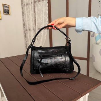 Сумка Visona 25556 Trem./Cam. NERO