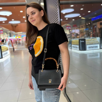 Сумка Visona 20149 Queen NERO