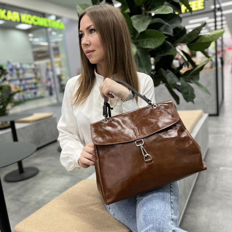 Сумка Ripani 6168VN.00001 Cuoio Сумка Ripani 6168VN.00001 Cuoio