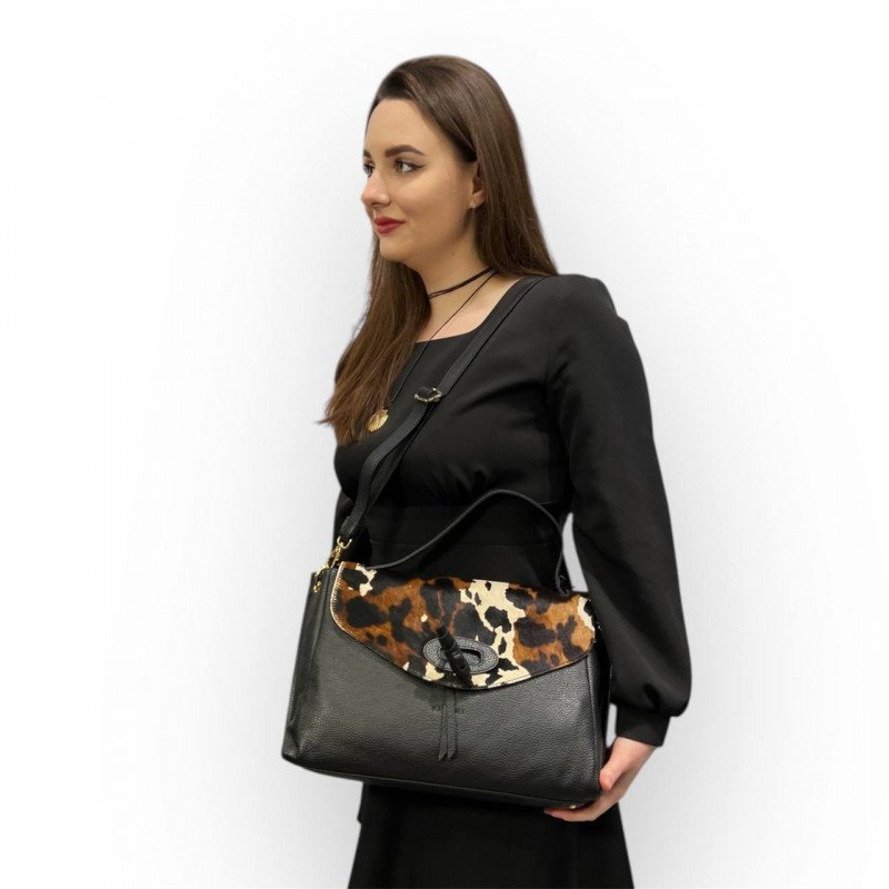 Сумка Ripani E281ZO.00953 Mucca/Nero Сумка Ripani E281ZO.00953 Mucca/Nero