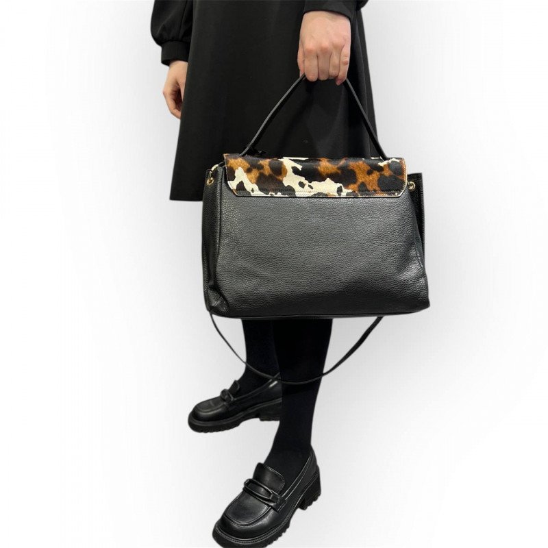 Сумка Ripani E281ZO.00953 Mucca/Nero Сумка Ripani E281ZO.00953 Mucca/Nero