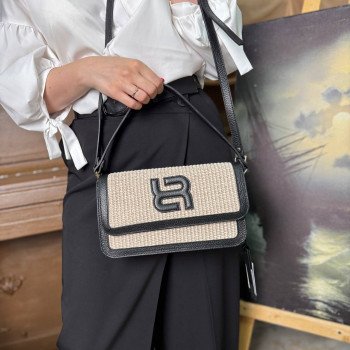 Сумка Ripani E322BO.00403 Ecru/Nero Сумка Ripani E322BO.00403 Ecru/Nero