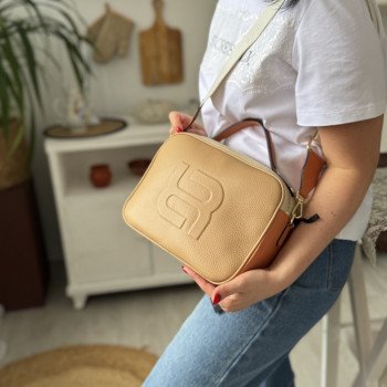 Сумка Ripani E616OU.00583 Cam/Mel/Ecru