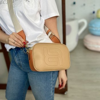 Сумка Ripani E618OU.00583 Cam/Mel/Ecru Сумка Ripani E618OU.00583 Cam/Mel/Ecru