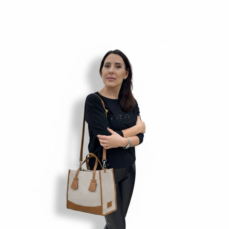 Сумка Ripani 6012BO.00439 Ecru/Biscotto