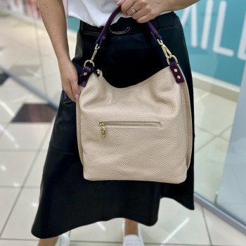Сумка Sara Burglar A0W4L066 BEIGE/VIOLA