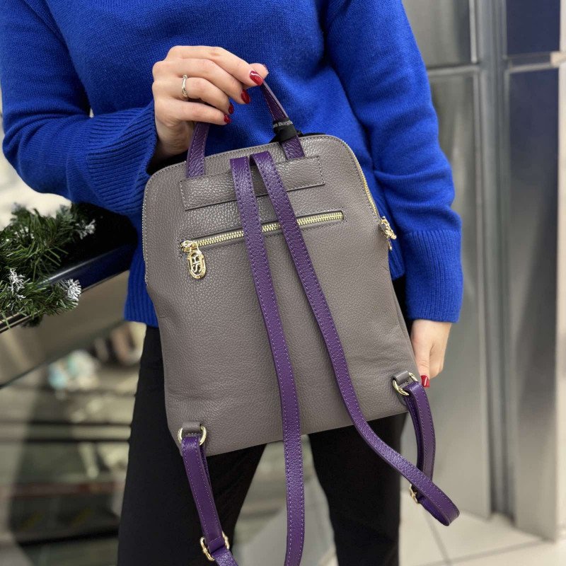 Рюкзак Sara Burglar A0W4Q1378 GRIGIO/VIOLA Рюкзак Sara Burglar A0W4Q1378 GRIGIO/VIOLA