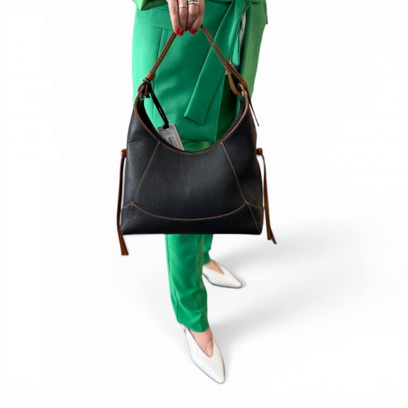 Сумка Sara Burglar A0S6C2612 NERO/CUOIO Сумка Sara Burglar A0S6C2612 NERO/CUOIO